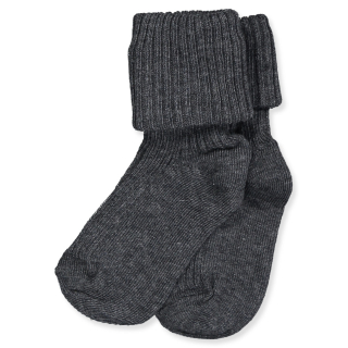 MP Denmark Baby Rib Sok 533 497 donkergrijs