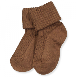 MP Denmark Sokken Baby Rib Bruin 10-533-34