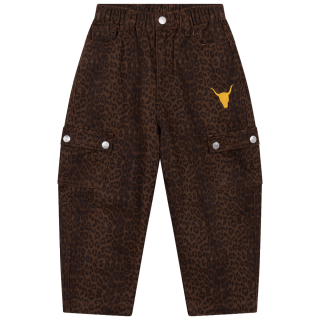 Alix Mini Broek Panterprint Bruin