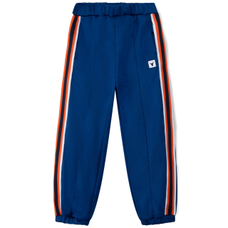 Alix Mini Joggingbroek Blauw/Creme/Rood