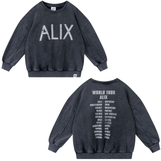 Alix Mini Sweater Grijs Alix World Tour