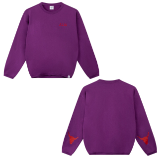 Alix Mini Sweater Paars Bull