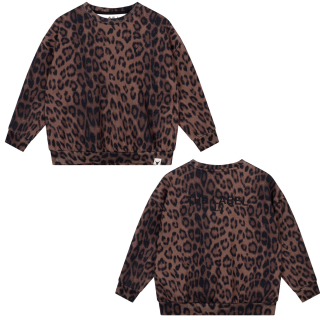 Alix Mini Sweater The Label Panterprint Bruin