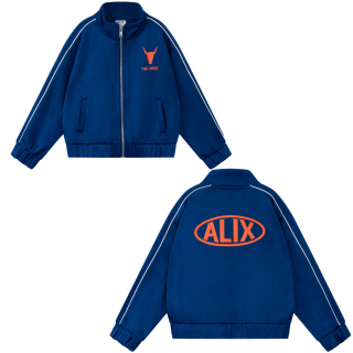 Alix Mini Vest Blauw/Creme/Rood Alix