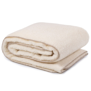 Alwero Deken Modern Naturel Wol 75 X 100 CM