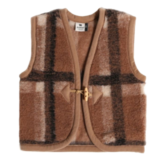 Alwero Bodywarmer Krata Bruin Ruiten