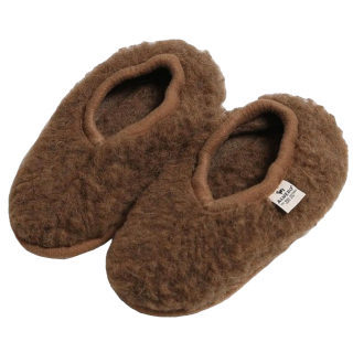 Alwero Sloffen Ballerina Met Anti-Slip Bark (Wol)
