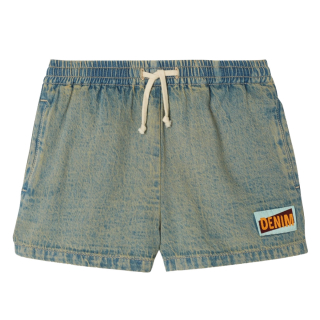 American Vintage Korte Broek Blauw Denim