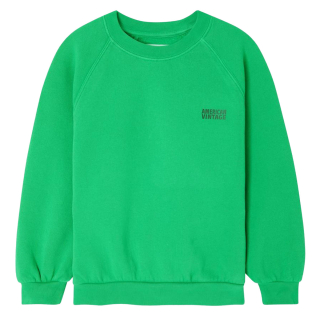 American Vintage Sweater Groen Prairie Vintage