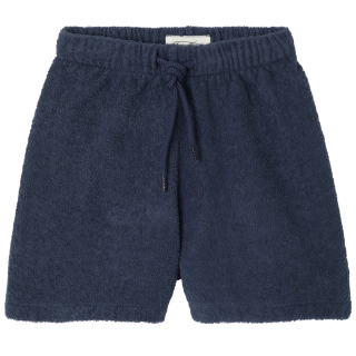 American Vintage korte broek blauw badstof Obscurité unisex