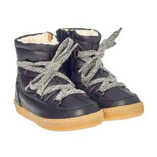 LMDI Avellano Black Laarzen met bonte binnenkant