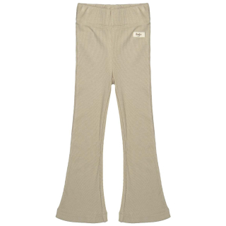 Baje Studio Flared Broek Bruin Rib Novo Taupe Clay