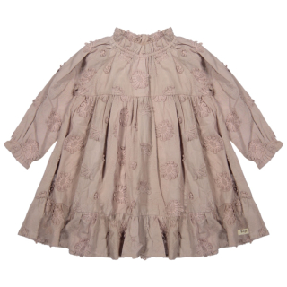 Baje Studio Jurk Roze Bloemen Vela Rose Mauve