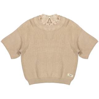 Baje Studio T-shirt Roze Gebreid Baje Rose Salmon