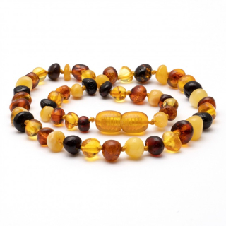 Barnsteen ketting multi