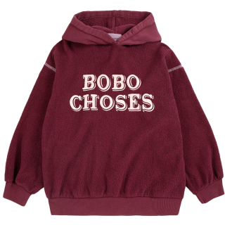 Bobo Choses Hoodie Logo Rood