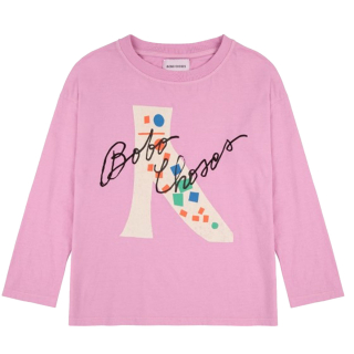 Bobo Choses Longsleeve Roze Schoen