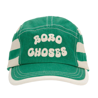 Bobo Choses Pet Groen/Creme Strepen Bobo Choses
