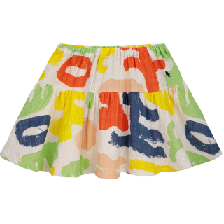 Bobo Choses Rok Creme Gekleurde Vormenprint