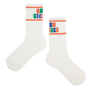 Bobo Choses Sok Creme/Groen/Blauw Bobo Choses