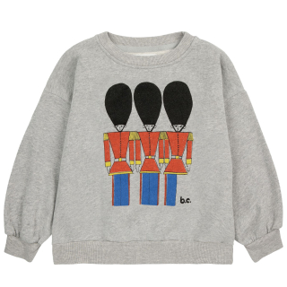 Bobo Choses Sweater Grijs Soldaten