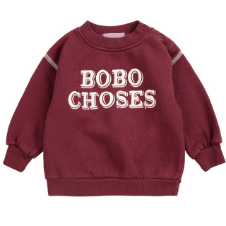 Bobo Choses Sweater Logo Rood