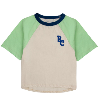 Bobo Choses T-shirt Creme/Groen