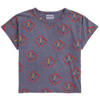 Bobo Choses T-Shit Paars Mask