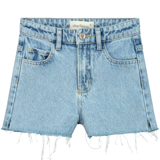 Charlie Petite Korte Broek Blauw Ilana