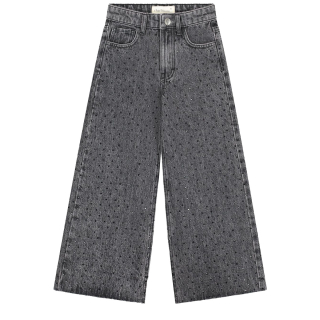 Charlie Petite Spijkerbroek Zwart Glitter