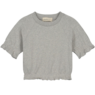 Charlie Petite T-shirt Grijs Ruffle
