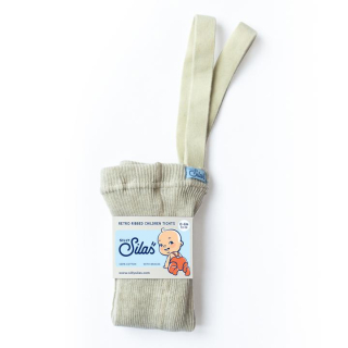 Silly Silas Footed  Cotton Tights Cream