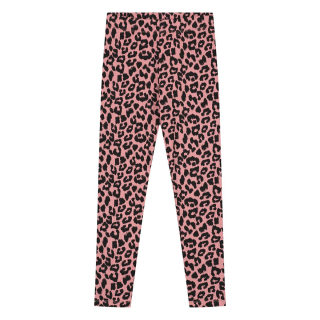 Daily Brat Legging Zwart/Roze Tijgerprint