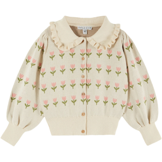 Emile Et Ida Vest Creme Tulpen