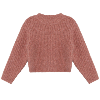 En Fant Sweater Gebreid Burlwood Roze