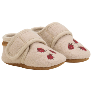 Enfant Slof Beige Lieveheersbeestje Moonlight