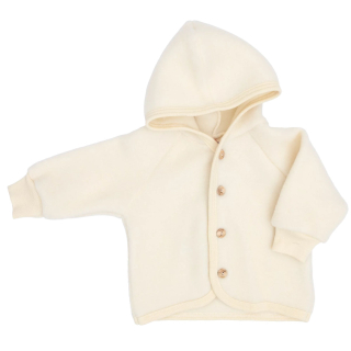 Engel Natur Jas Creme Wol fleece Naturel