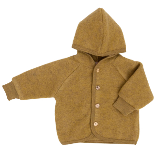 Engel Natur Jas Wol Fleece Saffraan