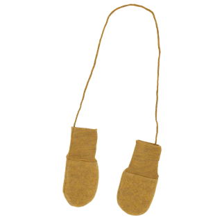 Engel Natur Wantjes Wol Fleece Saffraan