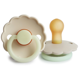 FRIGG - Daisy Night - Glow in the Dark - Fopspeen Cream Latex 
