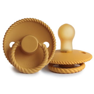 FRIGG Rope Fopspeen Honey Gold Latex