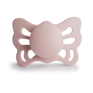 FRIGG Vlinder Fopspeen Silicoon Blush