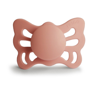 FRIGG Vlinder Fopspeen Silicoon PrettyPeach