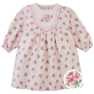 Gingersnaps Jurk Olivia Bloemenprint Roze