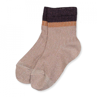MP Denmark Sokken Norma Glitter 10-79226-870 Rose Grey