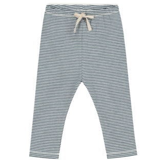 Gray Label Legging Blauw Grijs/Creme Strepen Baby
