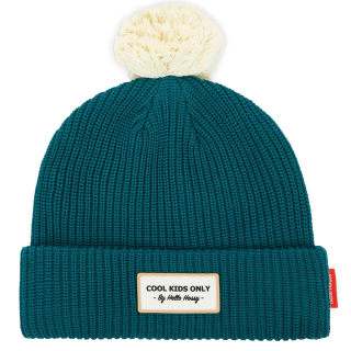 Hello Hossy Muts Petrol/Creme Pom Block Duck