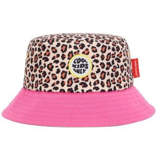 Hello Hossy zonnehoed Leopard #7 kinder zonnehoed met luipaardprint