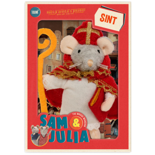 Het Muizenhuis Knuffel Sinterklaas