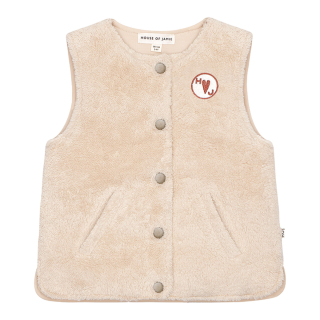 House Of Jamie Bodywarmer Creme Teddy Drukkers